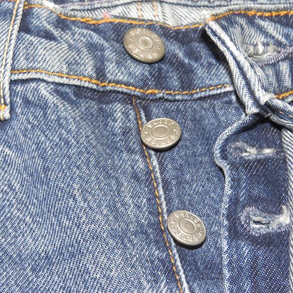 Boyish City Lights Billy High Rise Distressed Skinny Jeans - Picture 9 of 14